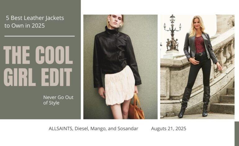 The Ultimate 2025 Best Bomber Jacket Edit