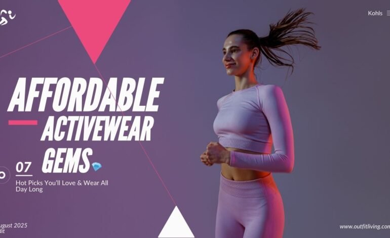 Kohl’s Under $60 Activewear Outfits That Make Workouts Easier