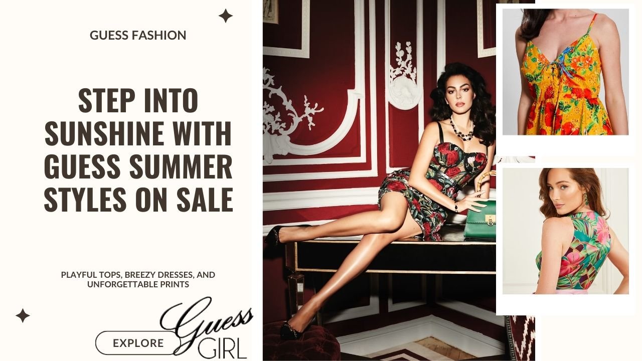 How GUESS Dresses Bring Color and Joy to Every Summer Day