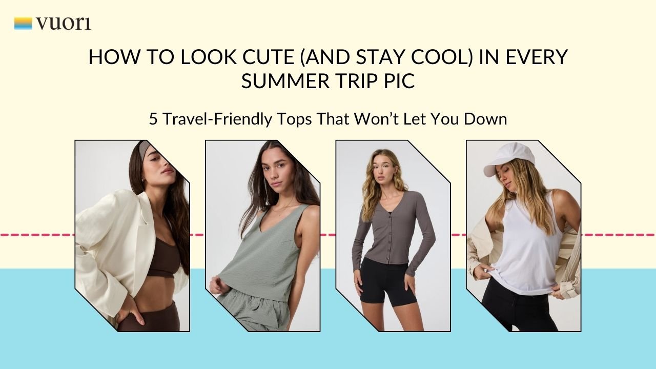 Pack Smarter, Not Heavier — My Favorite Vuori Travel Tops