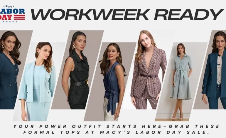 7 Formal Tops from Macy’s Labor Day Sale