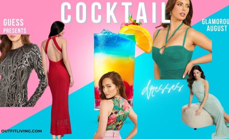 GUESS Cocktail Dresses Are the Secret to Summer Party Magic