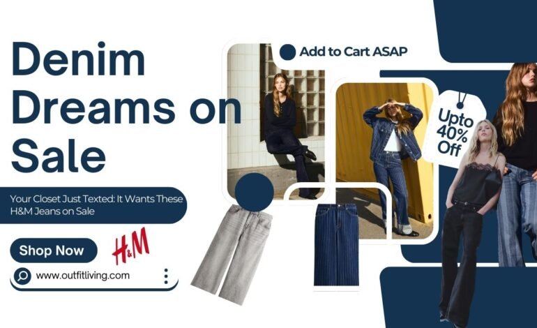 H&M Member Days: Score Up to 40% Off Women’s Jeans (Ends September 8th)