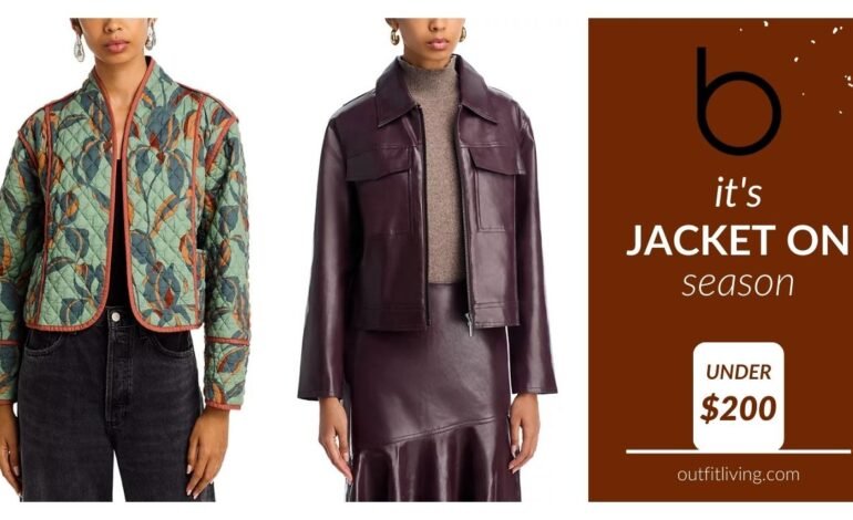 Because One Jacket Is Never Enough: Bloomingdale’s Most Wanted Under $200