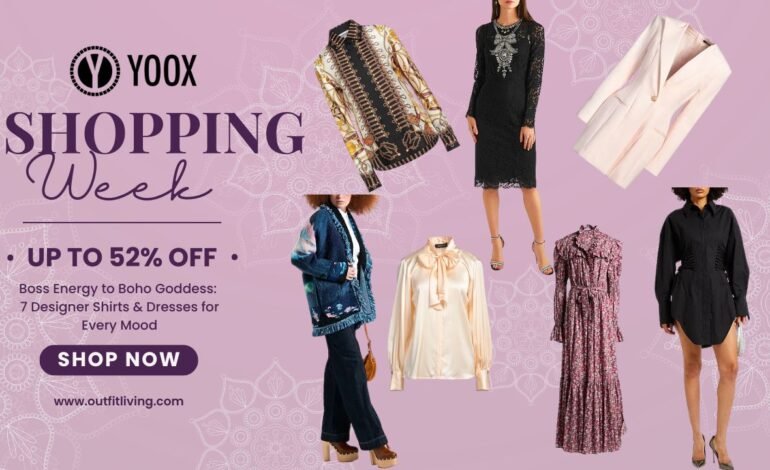 The Best Yoox Steals in Shirts & Dresses