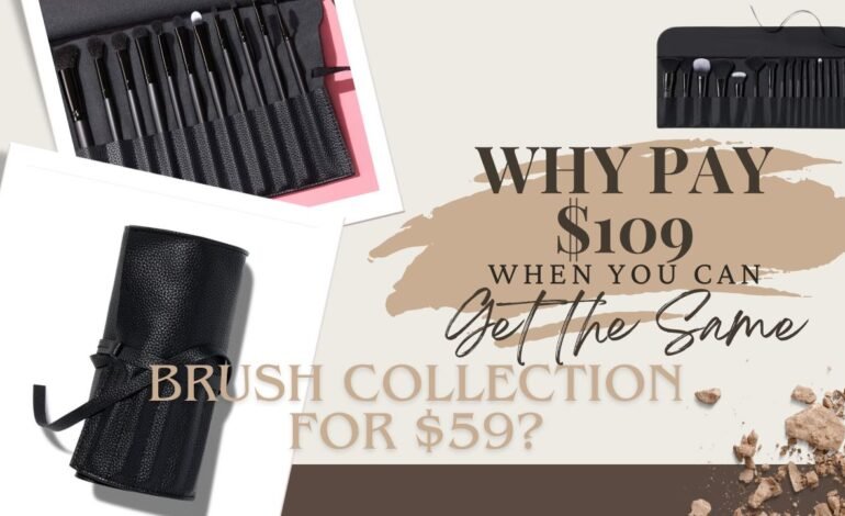 $109 Worth of Pro Brushes, Yours for Just $59—Meet the Ultimate Makeup Set