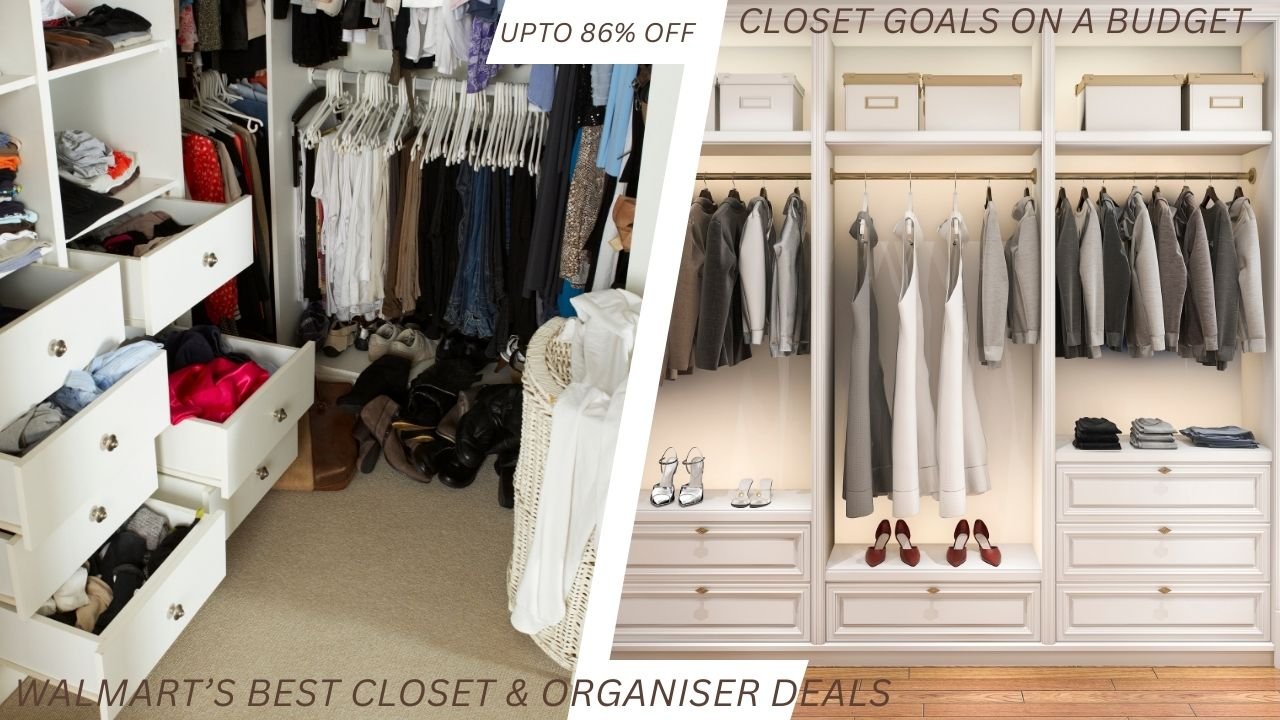 Tidy Spaces, Happy Faces: Up to 86% Off Storage & Laundry Finds at Walmart