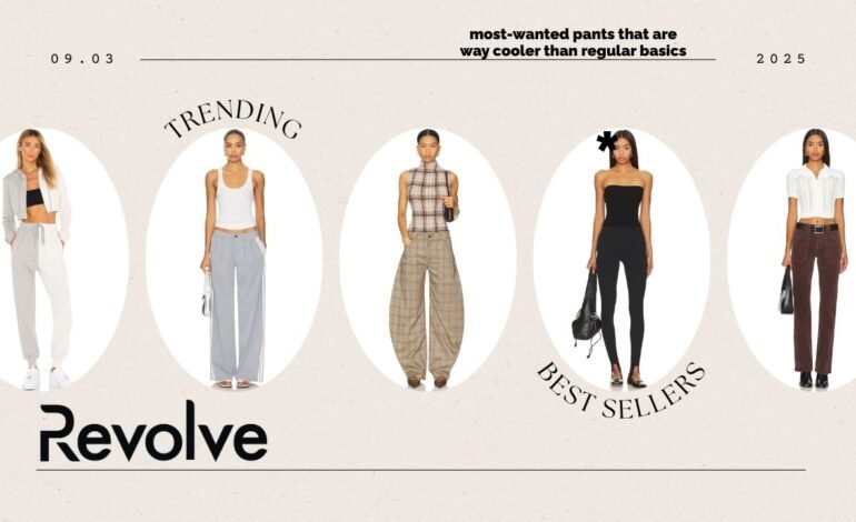 The Bottoms Section at Revolve is Lowkey The Most Exciting Place to Shop