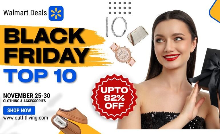 Top 10 Walmart Black Friday 2025 Steals in Clothing & Accessories